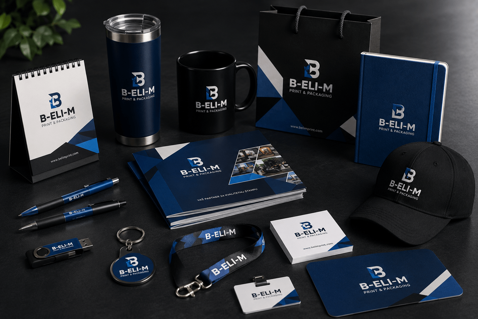 Promotivni materijal sa logotipom kompanije